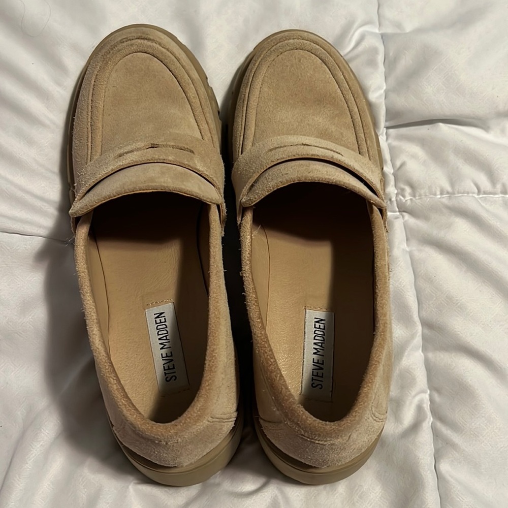 Steve Madden heel loafers